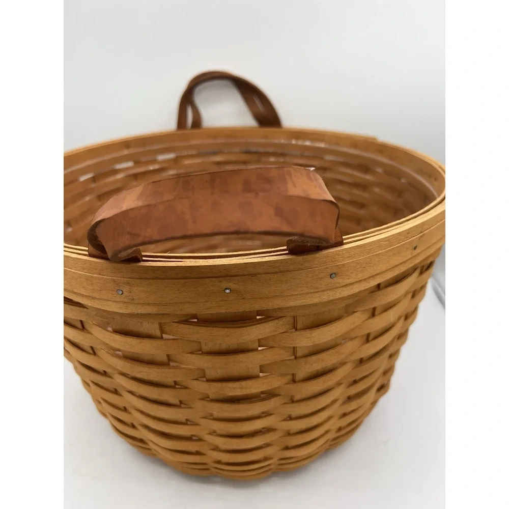 🌼Longaberger 1996 Wildflower Hostess Basket w/Protector–Classic & Collectible🌼